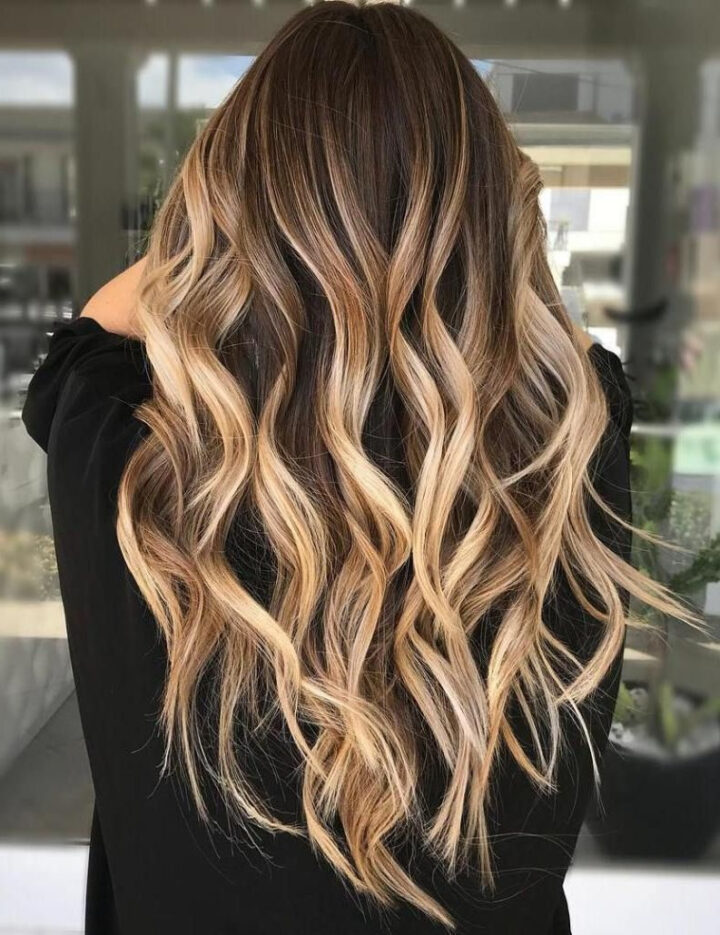 Le Balayage Blond - La Tendance La Plus Populaire De L'Été - Coiffures destiné Meche Blond Sur Chatain