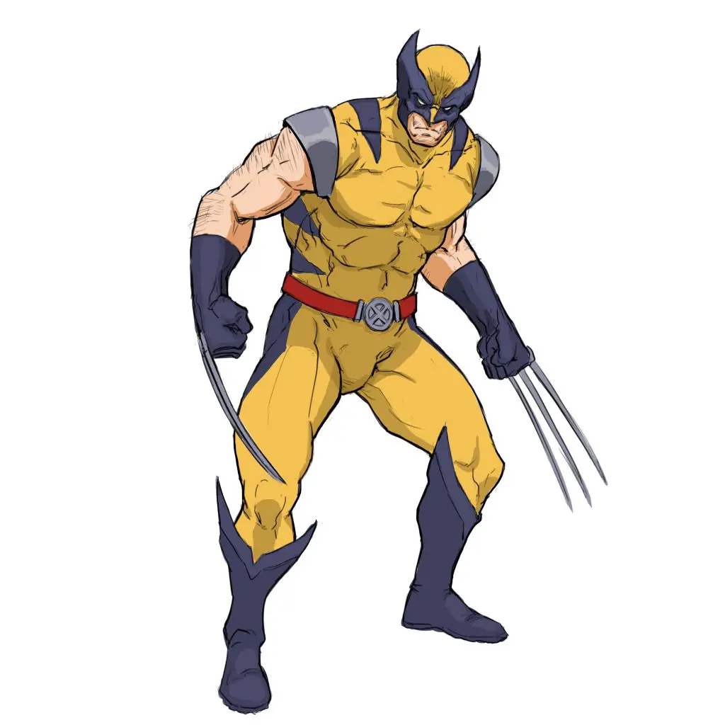Learn To Draw Wolverine From X-Men In 8 Easy Steps serapportantà Wolverine Dessin