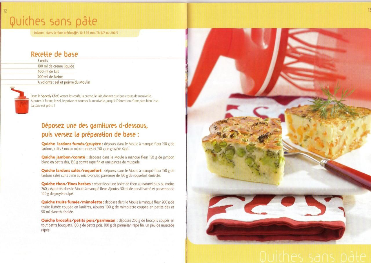 Lecture Et Téléchargement Du Fichier Speedy Chef.pdf Quiches, Cabbage pour Livre Recettes Tupperware Pdf Gratuit