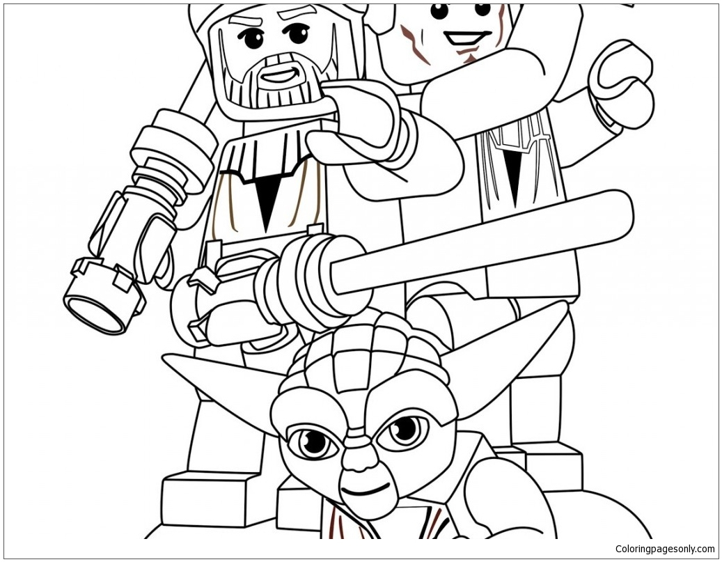 Lego Star Wars 3 Coloring Pages - Free Printable Coloring Pages destiné Lego Star Wars Coloriage