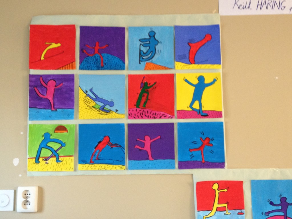 Les Jeux Olympiques À La Manière De Keith Haring - Ecole Montfort destiné Projet Jeux Olympiques Maternelle