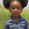 Les Pompons - Coiffure Pour Petites Filles Noires Et Métisses tout Coiffure Fillette Afro