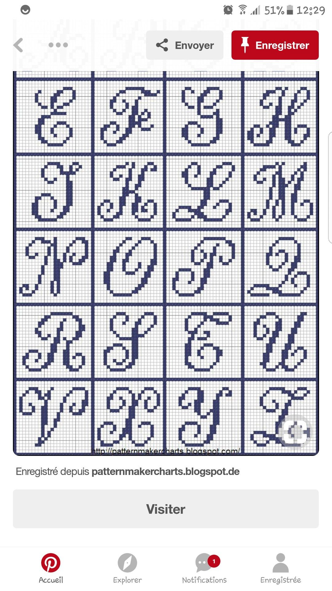 Lettres | Cross Stitch Alphabet Patterns, Cross Stitch Letters, Cross intérieur Alphabet Point De Croix