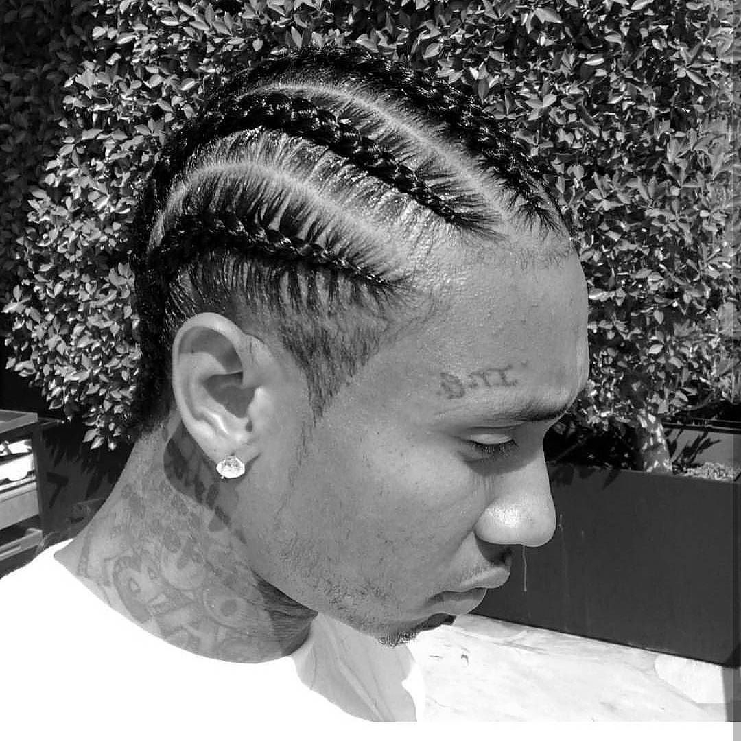 Like The Look?! #Tyga Calls For Braids | Cornrow Hairstyles For Men destiné Coiffure Homme Tresse