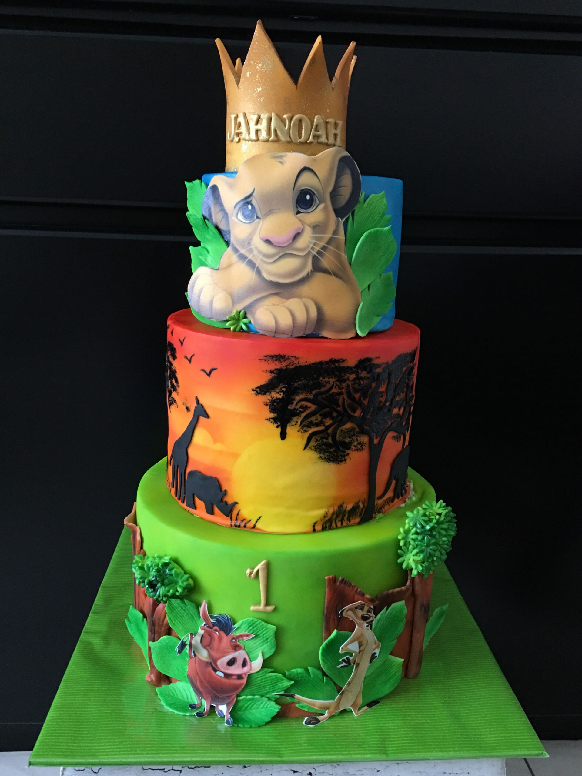 Lion King Birthday Cake🎉 | Lion King Birthday, Lion King Cakes, Lion encequiconcerne Gâteau Thème Jungle