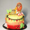 Lion King Cake avec Gâteau Roi Lion