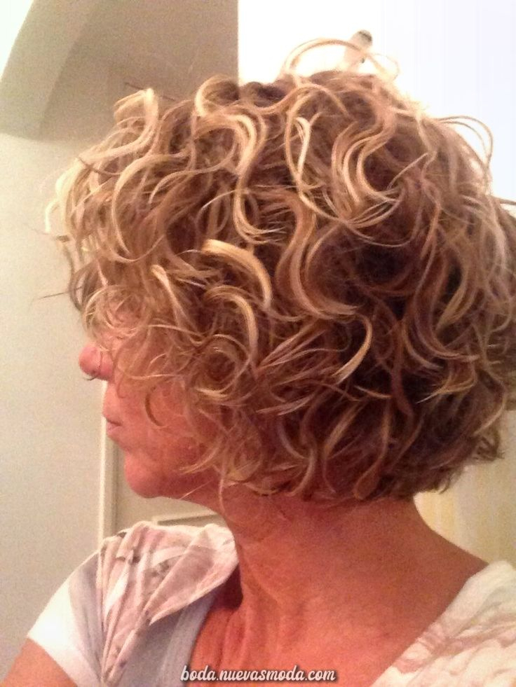 Lo Mejor Echte Permanente | Curly Hair Styles, Short Curly Hair, Short serapportantà Mini Vague Sur Cheveux Courts