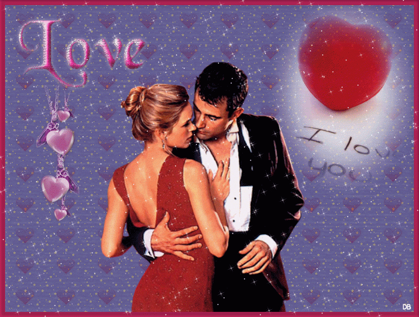 Love/Amour Romantique / Bisous encequiconcerne Gif Bonjour Romantique