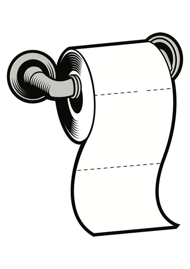 Malvorlage Toilettenpapier - Kostenlose Ausmalbilder Zum Ausdrucken à Coloriage Toilette