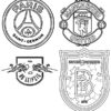 Manchester United Coloring Pages encequiconcerne Manchester City Coloriage