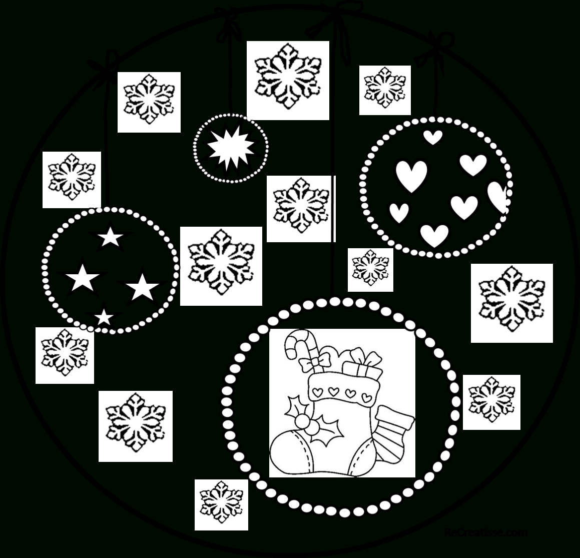 Mandala Noel Hiver / Coloriage Vous Présente Le Dessin Mandala destiné Mandala Renne De Noel