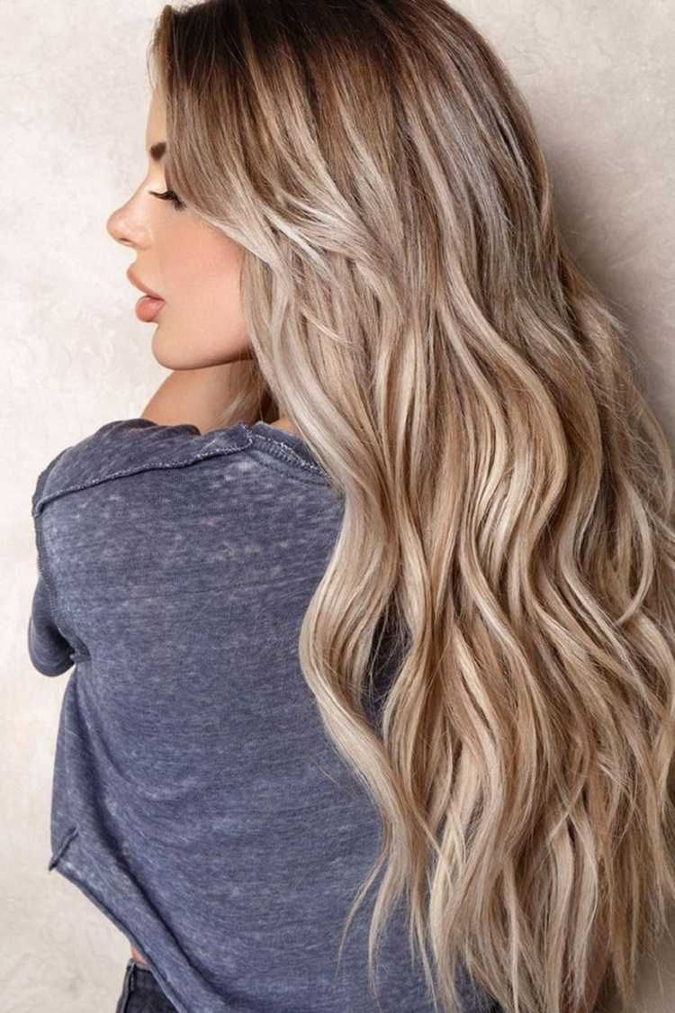 Mèches Caramel Sur Cheveux Blonds : Looks À Chiper ! En 2020 | Couleur encequiconcerne Couleur Blond Foncé