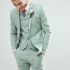 Men Suits Sage Green 3 Piece Slim Fit Elegant Formal Fashion Suits destiné Costume Vert Sapin