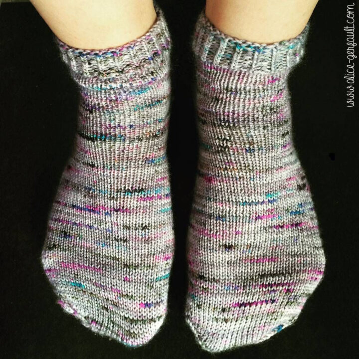 Mes Premières Chaussettes Tricotées - Alice Gerfault Catherines, Diy tout Chaussette En Tricot Gratuit En Pdf