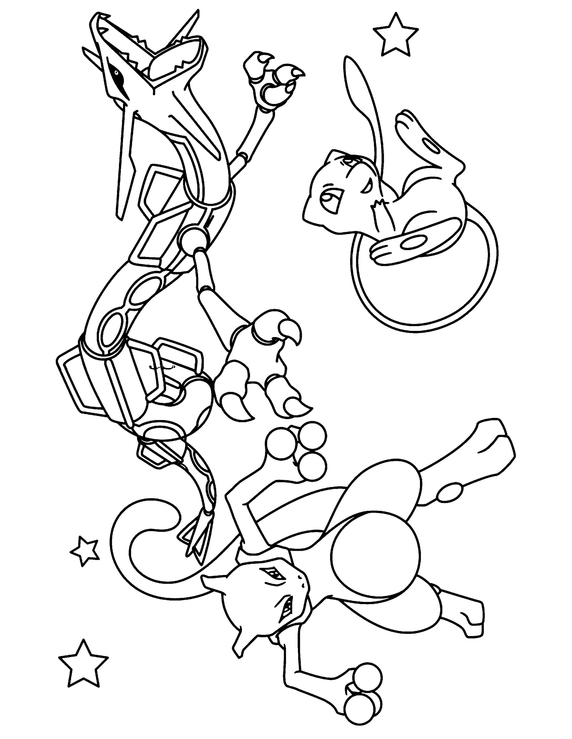 Mew Coloring Pages At Getcolorings | Free Printable Colorings Pages serapportantà Dessin Pokémon Mew