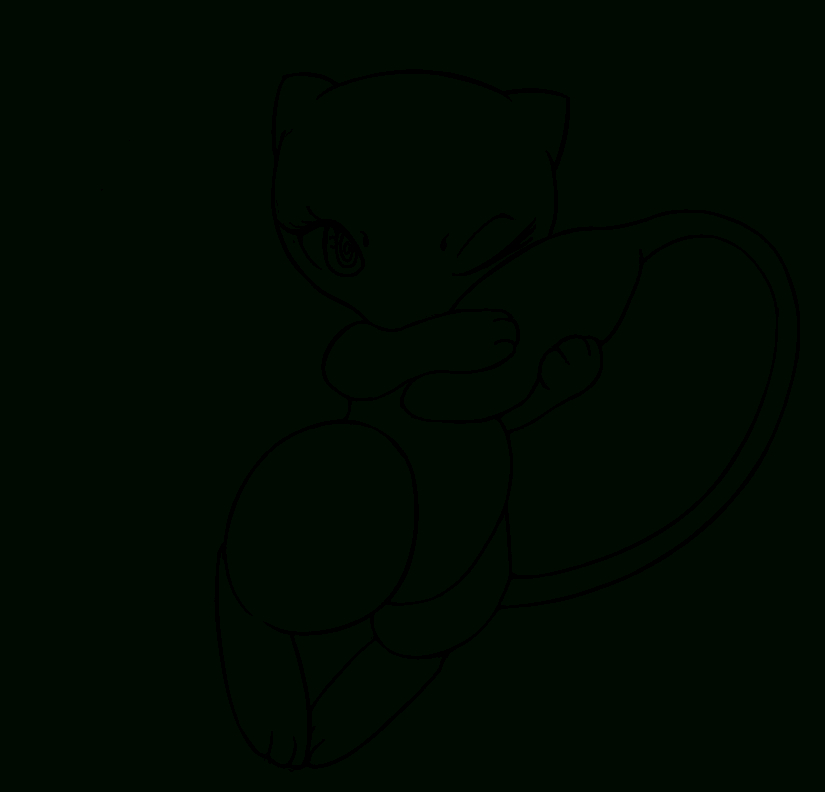 Mew Mew - Free Coloring Pages à Dessin Pokémon Mew