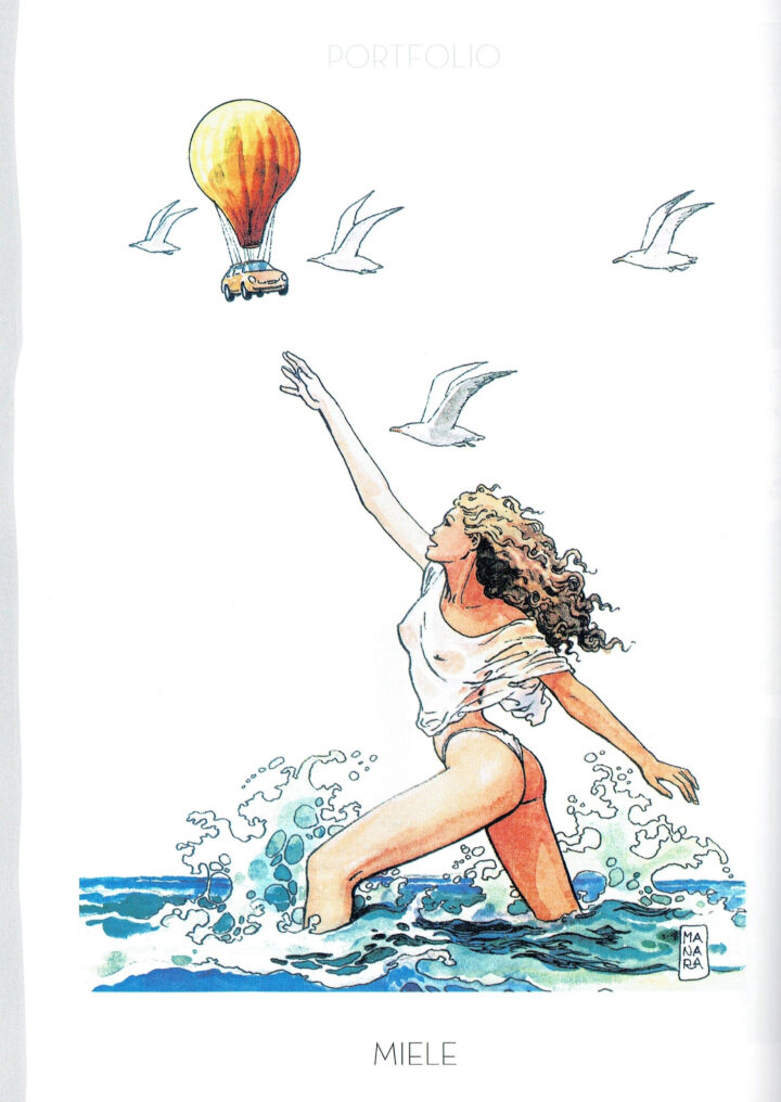 Milo Manara - Vol. 7, Miele-168 | Illustrazioni pour Milo Manara Dessins