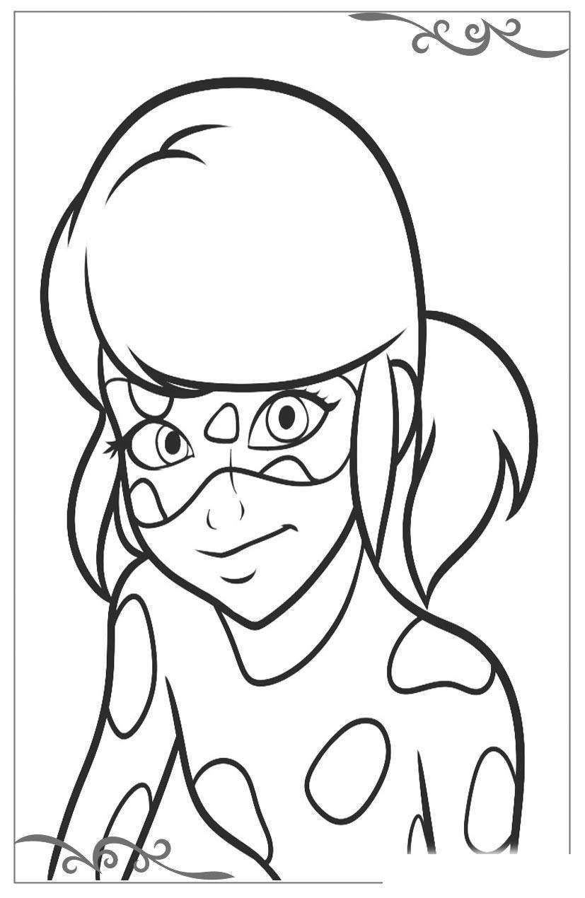 Miraculous Ladybug Coloring Pages Miraculous Ladybug Coloring Pages pour Oscar Et Malika Coloriage