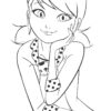 Miraculous Ladybug Coloring Pages With Marinette - Youloveit serapportantà Coloriage Miraculous