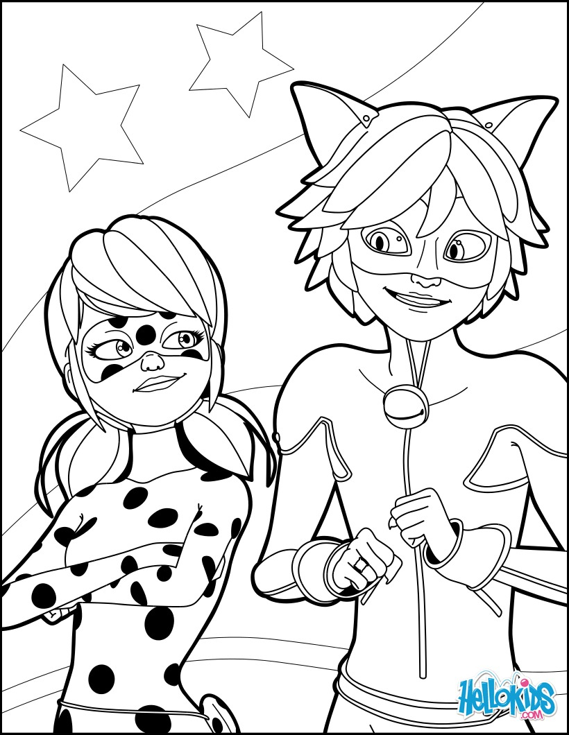 Miraculous Ladybug Coloring Pages - Youloveit pour Coloriage Lady Bug