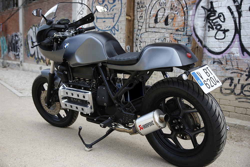 Nitro Cycles Bmw K100 Cafe Racer - Return Of The Cafe Racers concernant Bmw K100 Cafe Racer