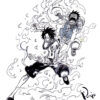 One Piece, Asl, Ace, Luffy | ワンピース壁紙Iphone, キャラクター 壁紙, 壁紙 アニメ dedans Luffy Noir Et Blanc