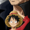 One Piece Shanks &amp; Luffy | Fond D'Ecran Dessin, Photo Dessin Animé dedans Luffy Fond D'Écran