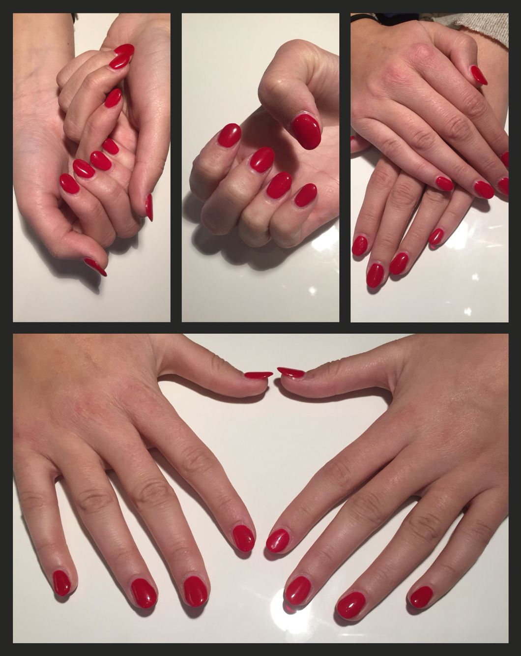 Ongle En Gel Rouge Convenience Store, Manicure, Ongles, Convinience Store encequiconcerne Idee Ongle Rouge