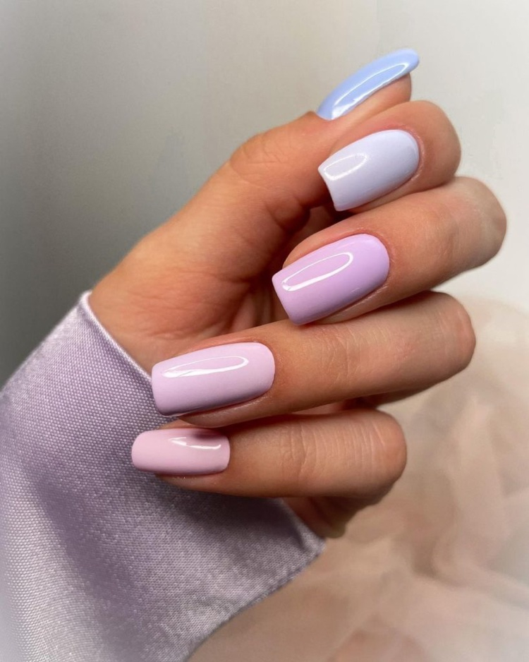 Ongles Couleur Pastel : 25 Manucures Chics Pour L&amp;#039;Été 2021 destiné Printemps Tendance Ongles En Gel