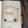 Page De Présentation Mois De Mars Pour Bullet Journal | Idées De intérieur Idée Bullet Journal