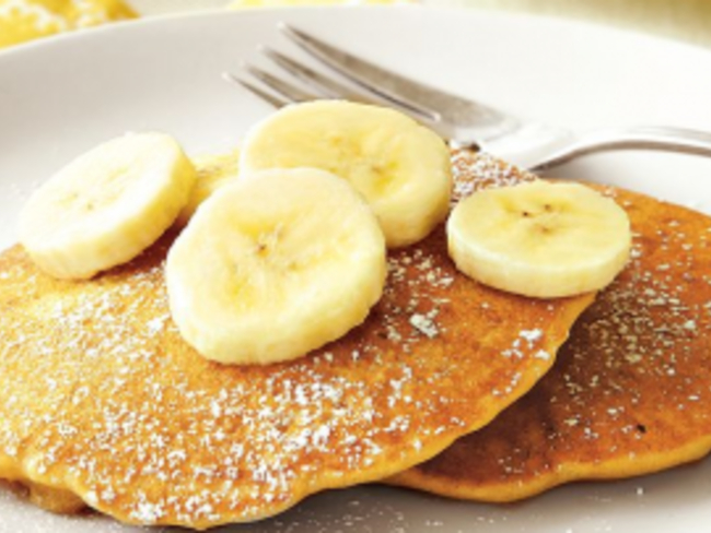 Pancake À La Banane Sans Oeufs Enrichi En Protéines - Recette Par Danie11 pour Pancakes Banane Bebe