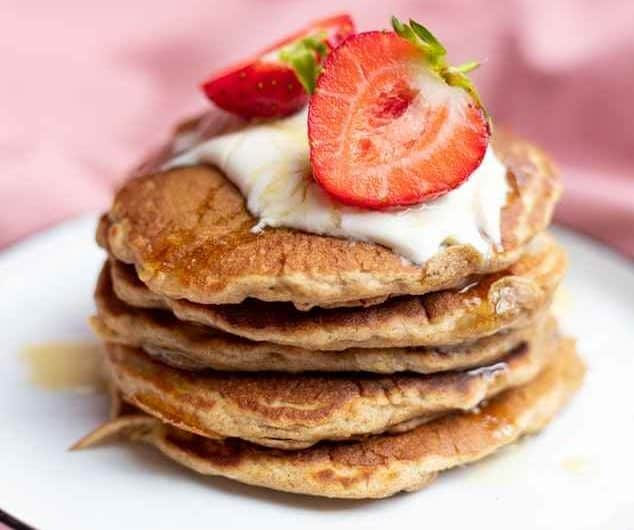 Pancakes Healthy À La Banane Et Flocons D&amp;#039;Avoine - Fatsecretfrance intérieur Gateau Healthy Banane Flocon D&amp;#039;Avoine