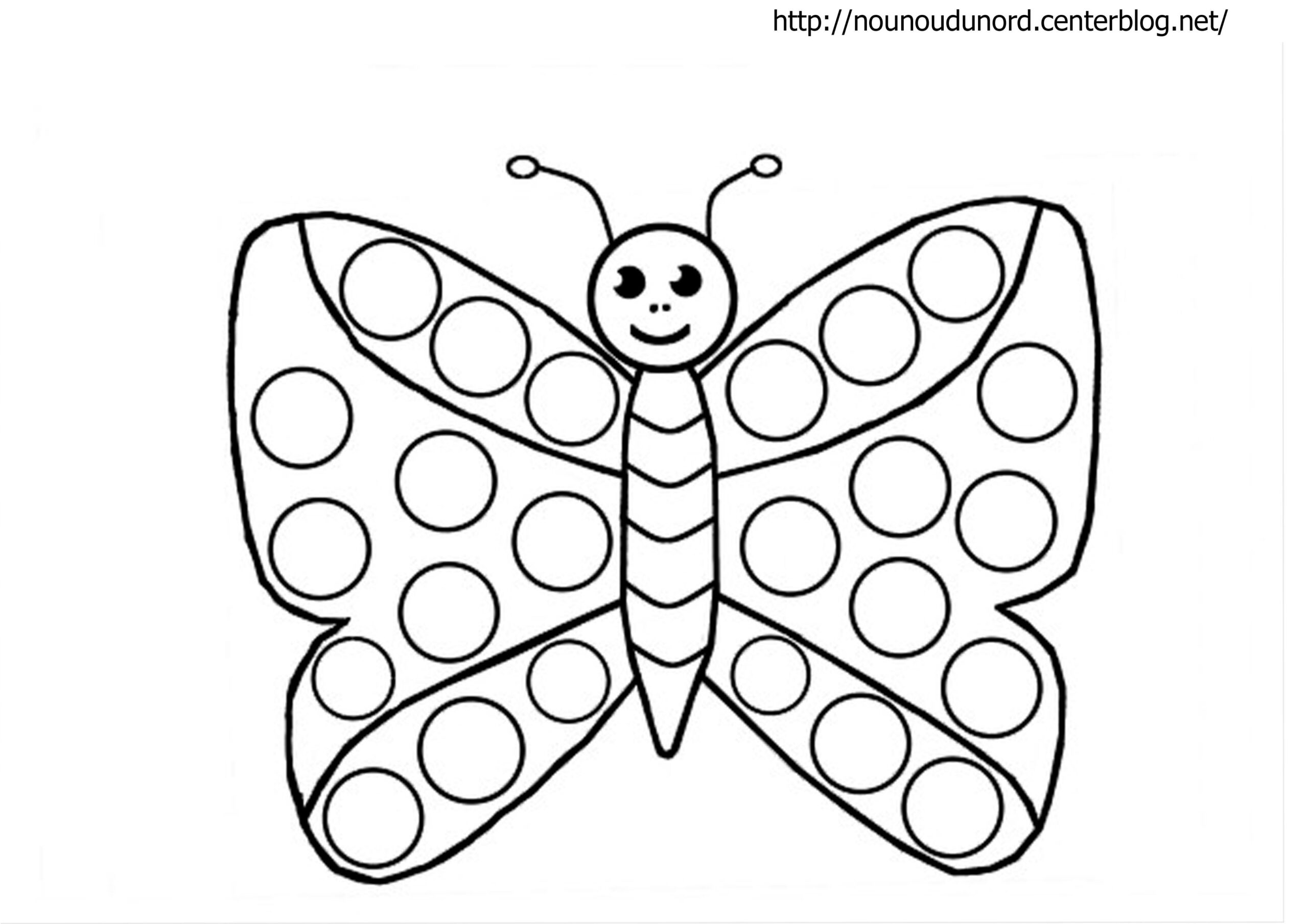 Papillon #32 (Animaux) - Coloriages À Imprimer Pour Dessin Pour tout Dessin Papillon À Imprimer