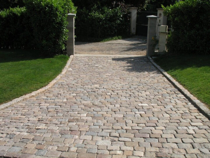 Pave Pour Allee Garage De Id Es D Coration Int Rieure - Davidreed.co En à Allée Garage Pavé Moderne