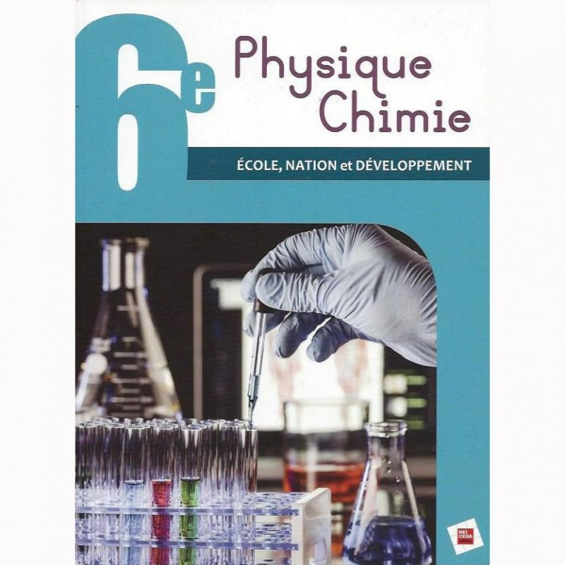 Physique Chimie (Ecole ,Nation Et Dev)-6Eme destiné Page De Garde Phisique Chimie