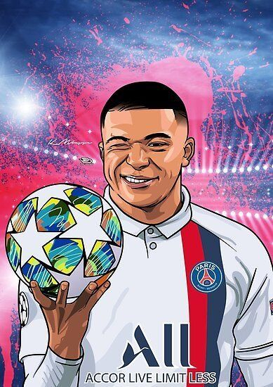 Pin By Bagosod On Football Dessin | Football Player Drawing, Football serapportantà Dessin Mbappe À Imprimer