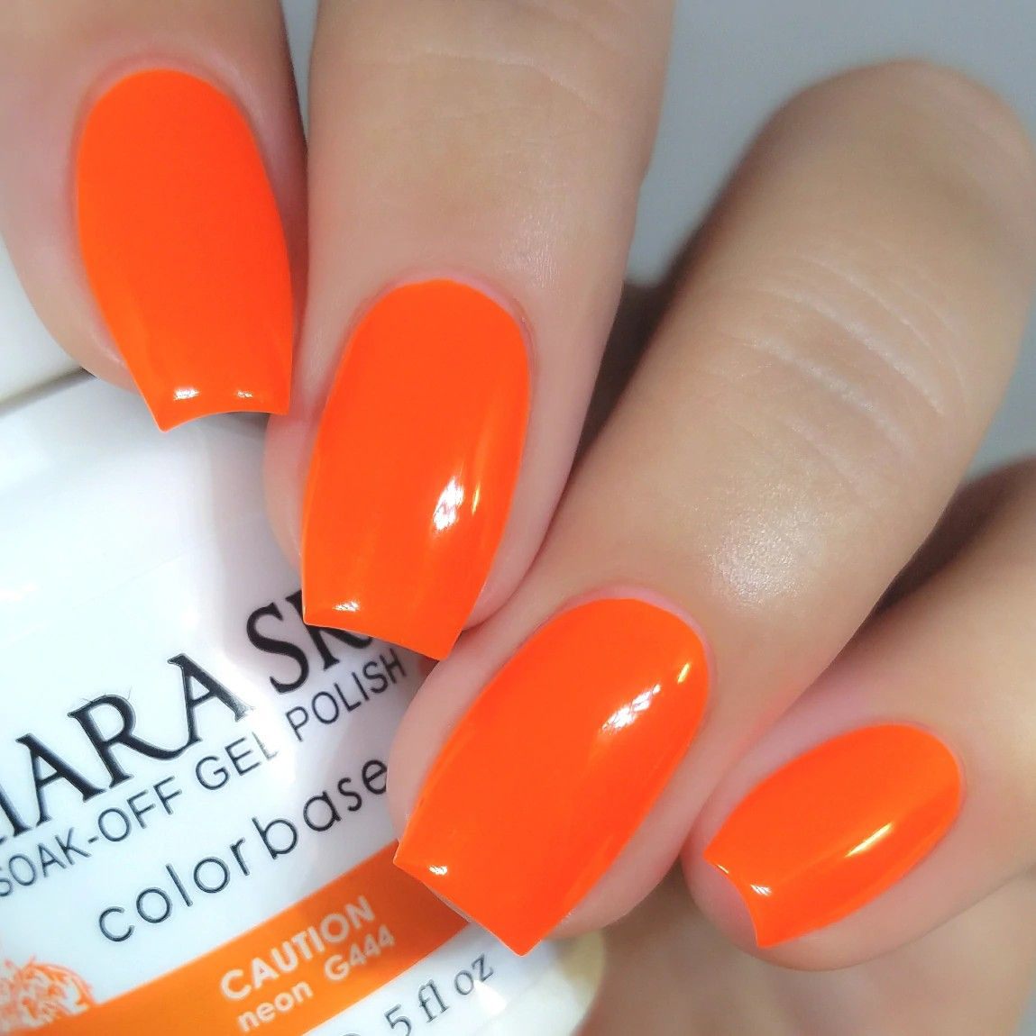 Pin By Dana D On Nailed It | Nails, Neon Nails, Neon Orange Nails intérieur Ongles Oranges Fluo
