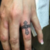 Pin On Tatuaje pour Croix Pour Tatouage