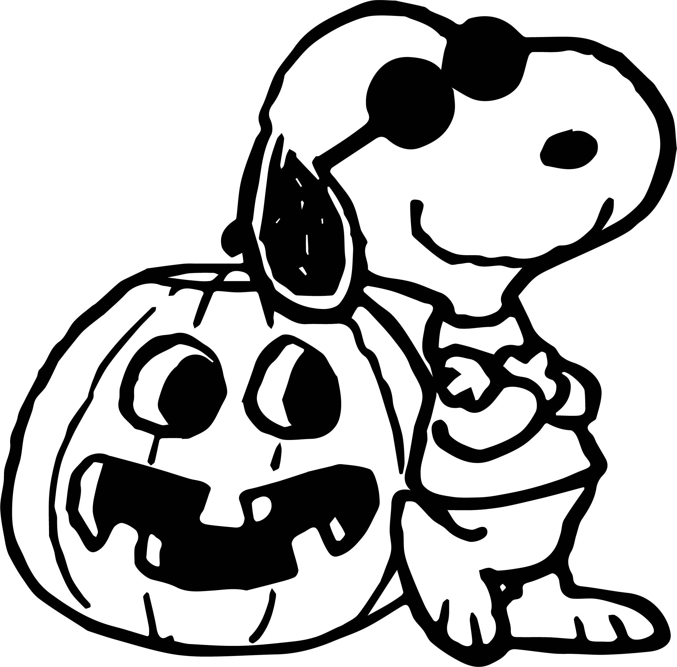 Pin On Wecoloringpage tout Coloriage Snoopy