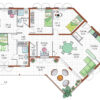 Plan De Maison : Maison De Plain-Pied 5 | Faire Construire Sa Maison serapportantà Plan Maison En L