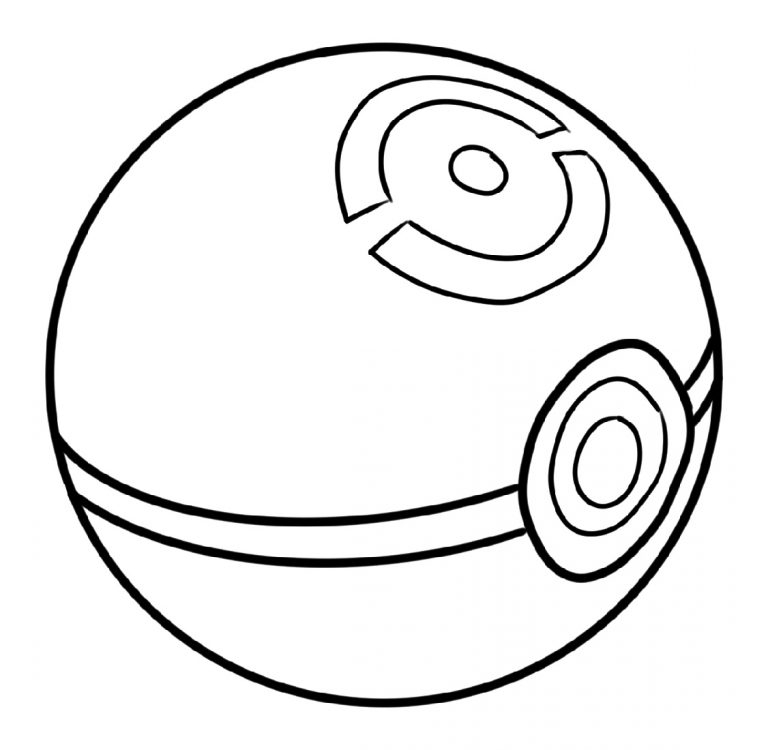 Pokeball Coloring Pages Free | K5 Worksheets tout Coloriage Pokeball À Imprimer