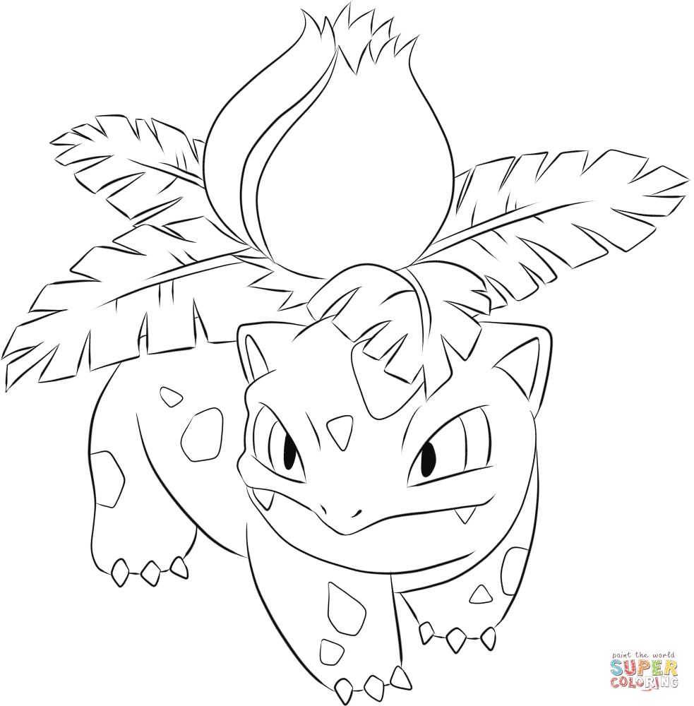 Pokemon Bulbasaur Coloring Pages At Getcolorings | Free Printable serapportantà Coloriage Pokemon Bulbizar