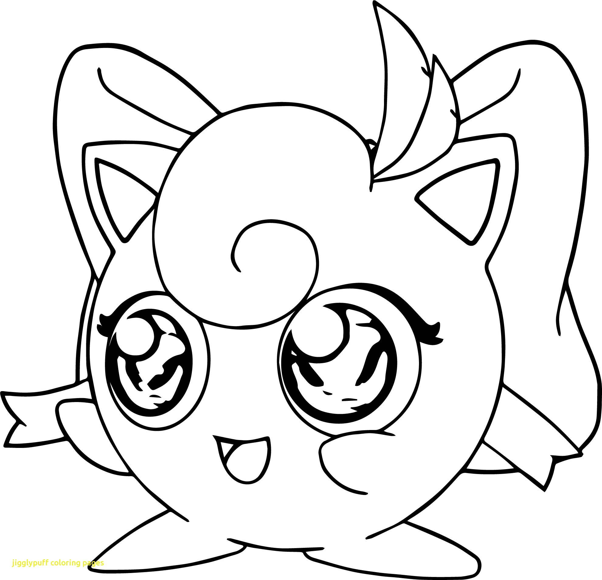 Pokemon Jigglypuff Coloring Pages At Getdrawings | Free Download dedans Coloriage Rondoudou