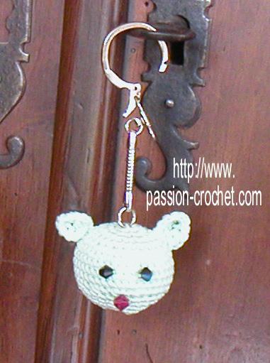 Porte Clé Amigurumi Au Crochet dedans Porte Clé Crochet Modèle Gratuit