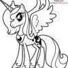 Princess Luna Coloring Page #2 | Çizimler, Boyama Sayfaları, My Little Pony concernant Coloriage My Little Pony Princesse Luna
