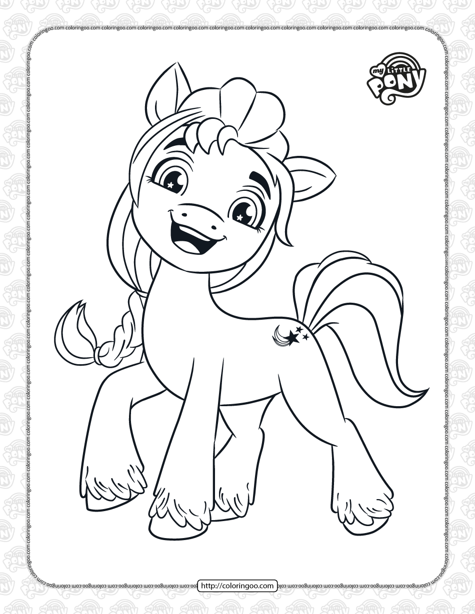 Printable Mlp Sunny Starscout Coloring Pages intérieur Coloriage Rainbow High Sunny
