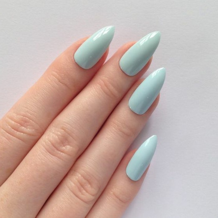 Quelle Déco Ongles Choisir Pour La Nouvelle Saison? 62 Idées En Photos! pour Idée Ongle Bleu