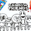 Rainbow Friends Roblox - Coloring Pages -Warriyo - Mortals (Feat. Laura tout Coloriage Rainbow Friends Roblox