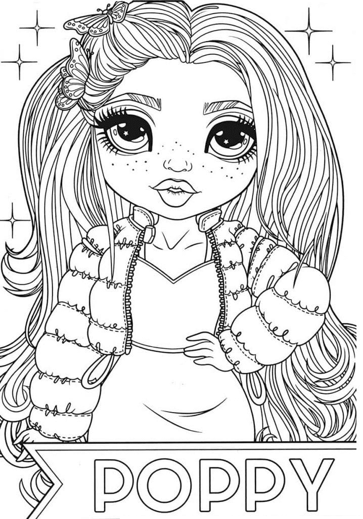 Rainbow High Coloring Pages - Free Printable Coloring Pages dedans Rainbow High A Imprimer