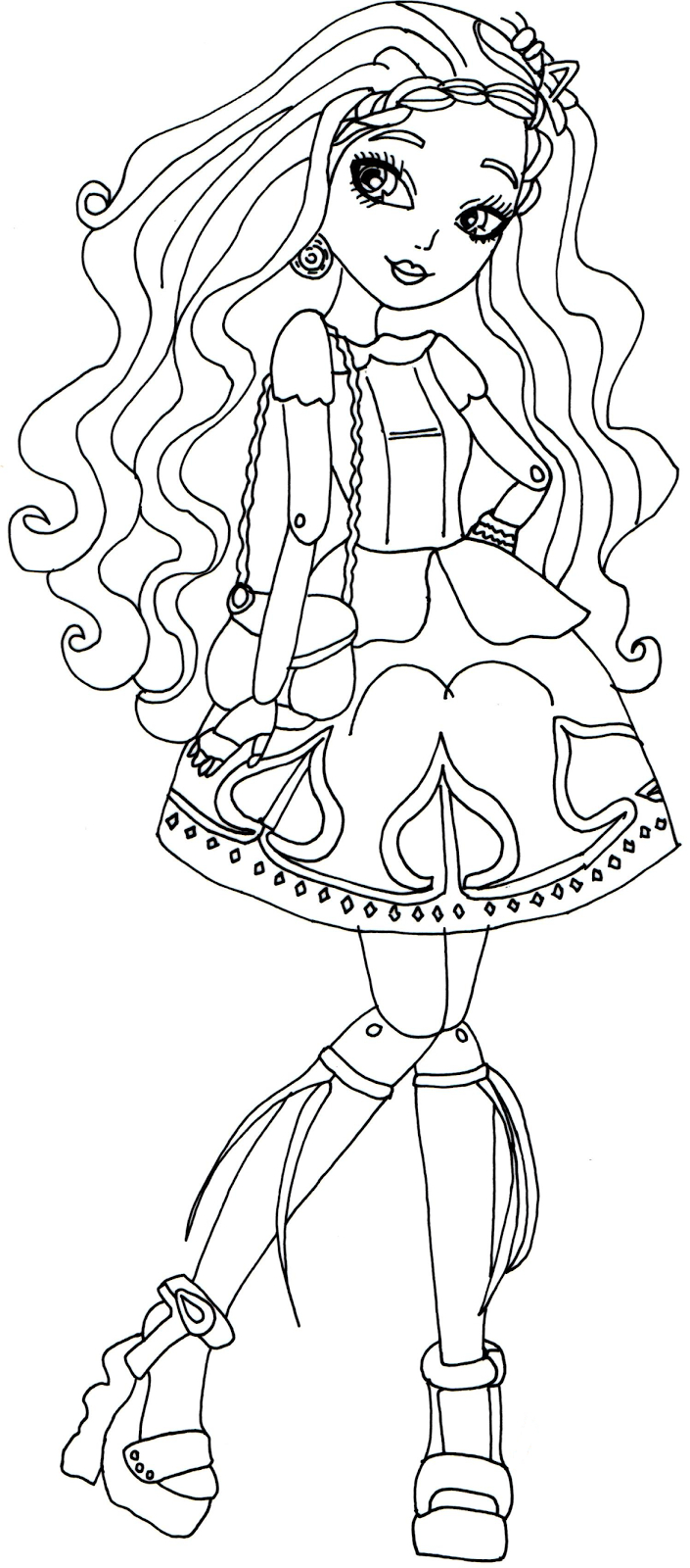 Rainbow High Coloring Pages Free Printable / Rainbow Brite Coloring pour Dessin A Imprimer Rainbow High
